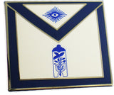 Masonic Junior Warden Apron Lodge Officer Lapel Pin [Silver]