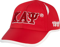 Kappa Alpha Psi Fraternity Featherlight Mens Cap [Crimson Red - Adjustable Size]