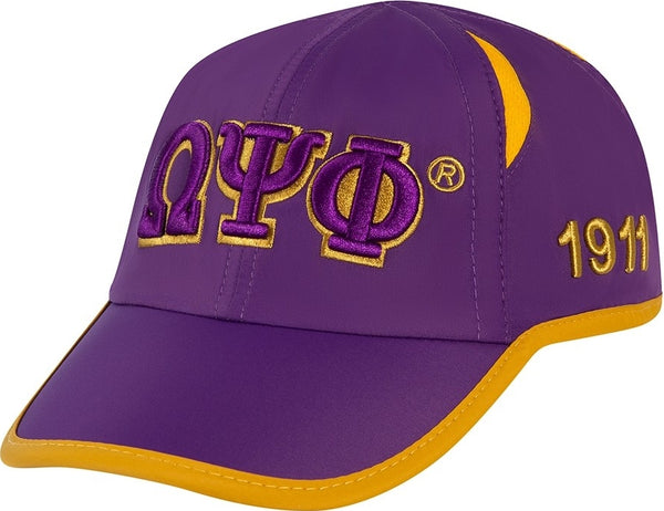 Omega Psi Phi Featherlight Mens Cap [Purple]