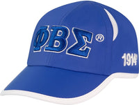 Phi Beta Sigma Fraternity Featherlight Mens Cap [Blue - Adjustable Size]