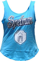 Big Boy Spelman College Rhinestone Ladies Tank Top [Sky Blue]