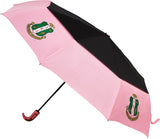 Alpha Kappa Alpha Large Hurricane Umbrella [Pink/Black]