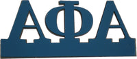 Alpha Phi Alpha Chrome Cut Out Car Emblem [Silver - 4"]