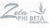 Zeta Phi Beta Sorority, Inc. New Dove Heat Transfer [Clear]