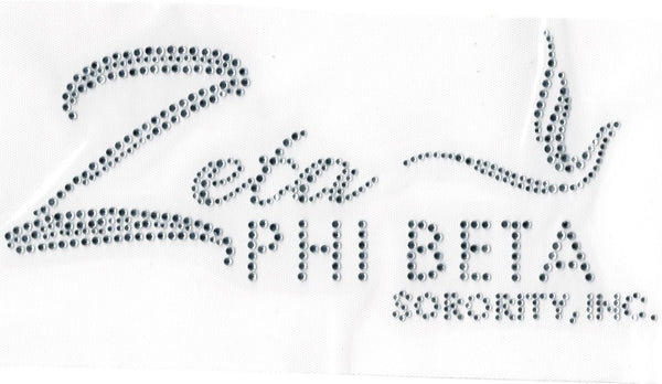 Zeta Phi Beta Sorority, Inc. New Dove Heat Transfer [Clear]
