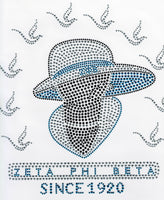 Zeta Phi Beta Floating Doves Heat Transfer [Silver]