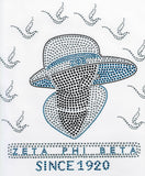 Zeta Phi Beta Floating Doves Heat Transfer [Silver]