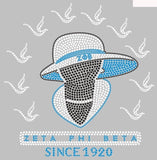 Zeta Phi Beta Floating Doves Heat Transfer [Silver]