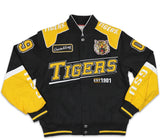 Big Boy Grambling State Tigers S9 Mens Racing Twill Jacket [Black]