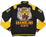 Big Boy Grambling State Tigers S9 Mens Racing Twill Jacket [Black]