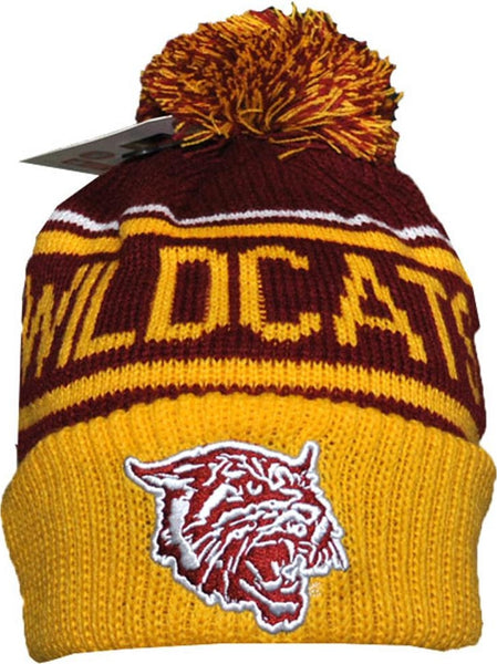 Big Boy Bethune-Cookman Wildcats S247 Beanie With Ball [Maroon]