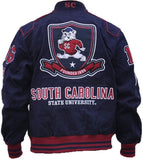 Big Boy South Carolina State S7 Ladies Racing Twill Jacket [Navy Blue]