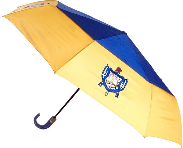 Sigma Gamma Rho Large Hurricane Umbrella [Gold/Blue]