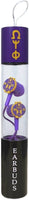 Omega Psi Phi Greek Beats Performance Earbuds [Purple]