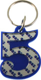 Phi Beta Sigma Line #5 Key Chain [Blue]