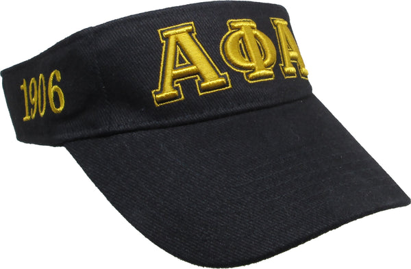 Buffalo Dallas Alpha Phi Alpha Visor [Black]