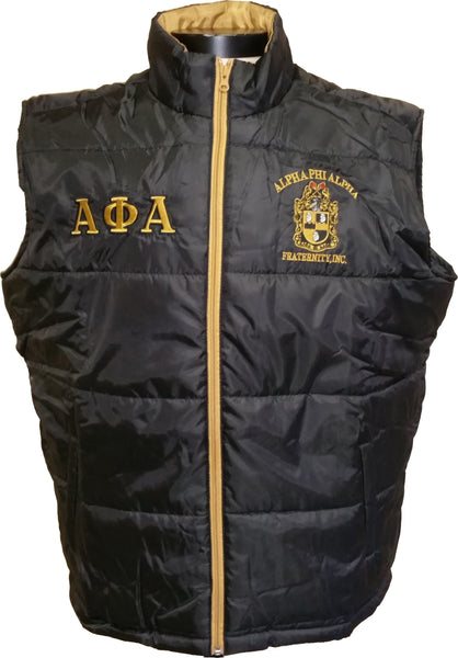 Buffalo Dallas Alpha Phi Alpha Vest [Sleeveless - Black]