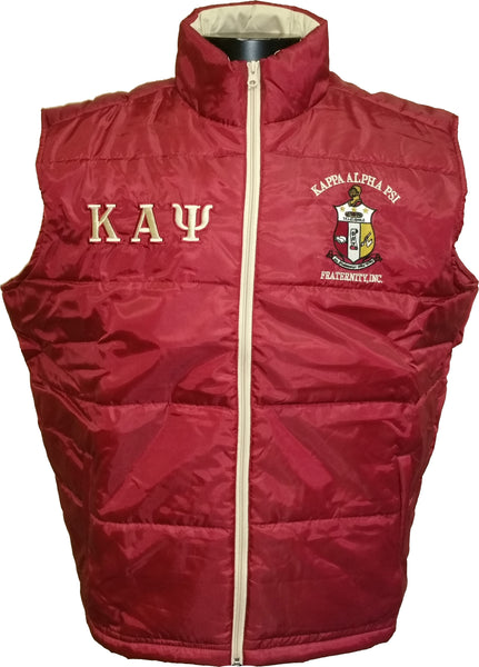 Buffalo Dallas Kappa Alpha Psi Vest [Sleeveless - Crimson Red]
