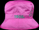Alpha Kappa Alpha Embroidered Bucket Hat [Pink]