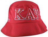 Kappa Alpha Psi Embroidered Bucket Hat [Red]