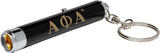 Alpha Phi Alpha Projection Torch Light Key Ring [Black]