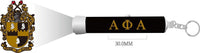 Alpha Phi Alpha Projection Torch Light Key Ring [Black]