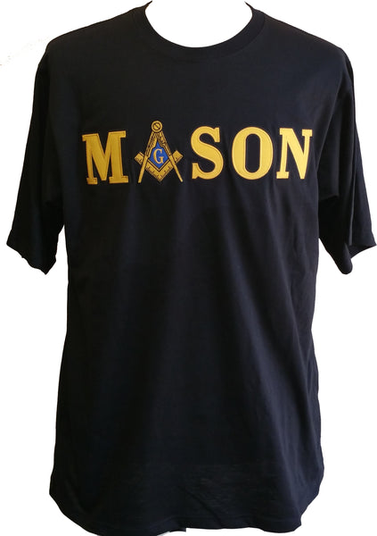 Buffalo Dallas Mason Embroidered T-Shirt [Short Sleeve - Black]