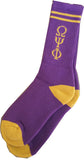 Buffalo Dallas Omega Psi Phi Crew Socks [Purple]