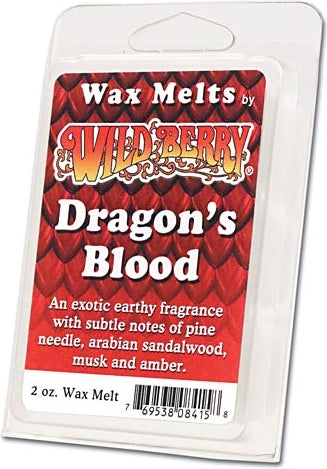 Wild Berry Dragon's Blood Wax Melts [White]