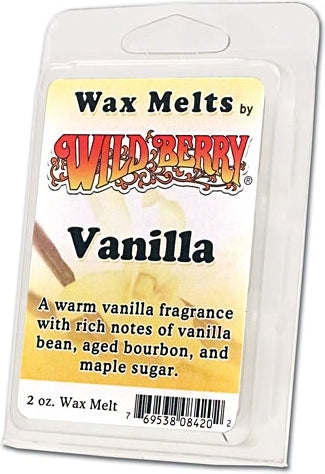 Wild Berry Vanilla Wax Melts [White]