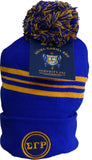 Buffalo Dallas Sigma Gamma Rho Striped Skull Cap [Blue]