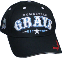 Big Boy Homestead Grays Legends S142 Mens Baseball Cap [Black]