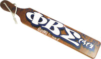 Phi Beta Sigma Graffiti Founders Wood Paddle [Brown]