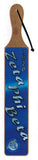 Zeta Phi Beta Acrylic Topped Script Wood Paddle [Brown]