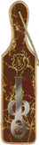 Iota Phi Theta S501 Domed Wood Paddle [Brown]
