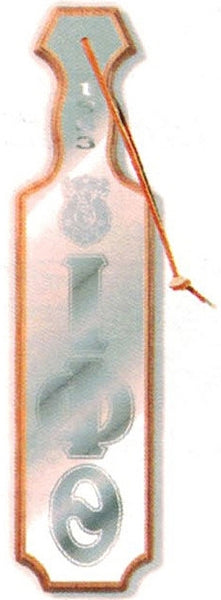 Iota Phi Theta Platinum Founders Wood Paddle [Brown]