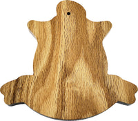 Kappa Alpha Psi Domed Crest Wood Plaque [Brown]