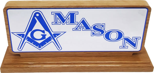 Mason Wood Desk Top Founders Piece [Brown]