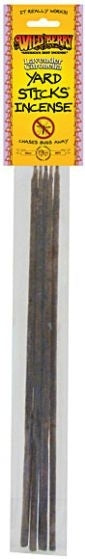 Wild Berry Lavender Citronella Jumbo Yard Incense Sticks [Brown]