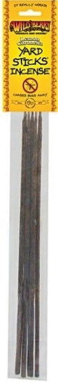 Wild Berry Lemon Citronella Jumbo Yard Incense Sticks [Brown]