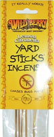Wild Berry Lemon Citronella Jumbo Yard Incense Sticks [Brown]