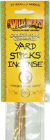 Wild Berry Sandalwood Citronella Jumbo Yard Incense Sticks [Brown]