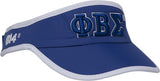 Phi Beta Sigma Featherlight Mens Visor [Blue]