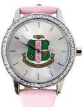 Alpha Kappa Alpha Quartz Womens Watch [Pink]