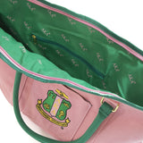 Alpha Kappa Alpha Canvas Tote Bag [Pink]