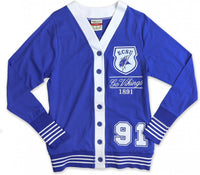 Big Boy Elizabeth City State Vikings S3 Light Weight Ladies Cardigan [Royal Blue]