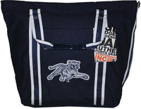 Big Boy Jackson State Tigers S1 Canvas Tote Bag [Navy Blue]