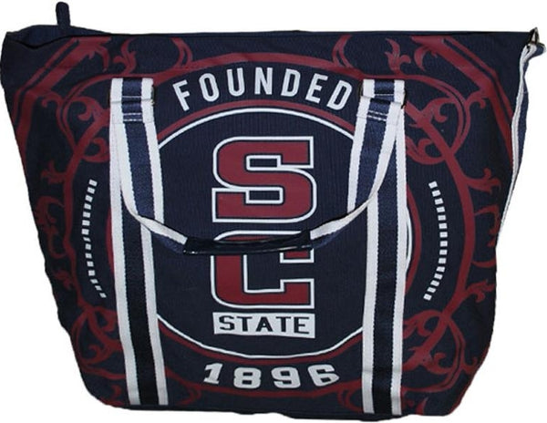 Big Boy South Carolina State Bulldogs S1 Canvas Tote Bag [Navy Blue]