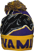 Big Boy Prairie View A&M Panthers S248 Beanie With Ball [Purple]