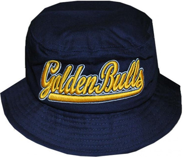 Big Boy Johnson C. Smith Golden Bulls S142 Bucket Hat [Navy Blue]